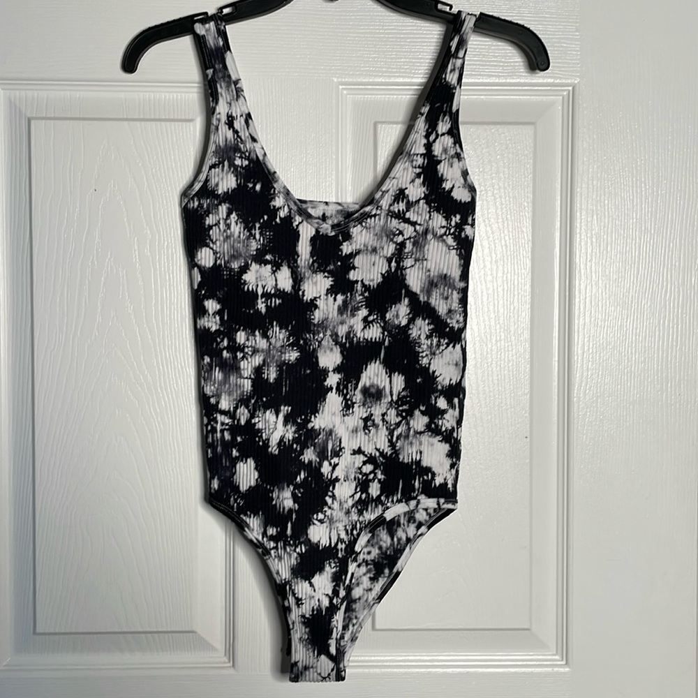 Aura tie dye bodysuit